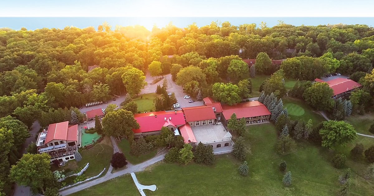 Oakwood Resort from above